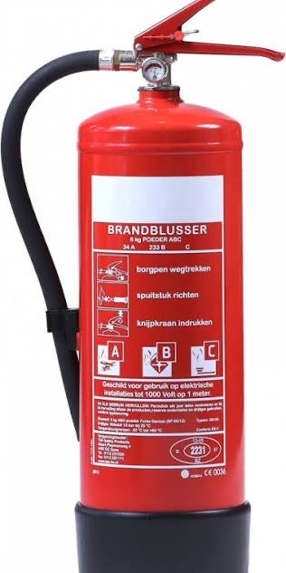3 afgekeurde brandblussers (vol) - gratis afhalen, Huis en Inrichting, Ophalen, Gebruikt, Brandblusser