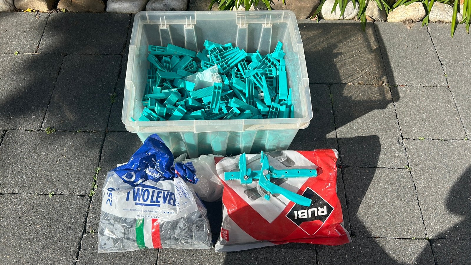 Rubi level systeem tbv tegelen, Overige typen, Zo goed als nieuw, 10 m² of meer, Overige materialen