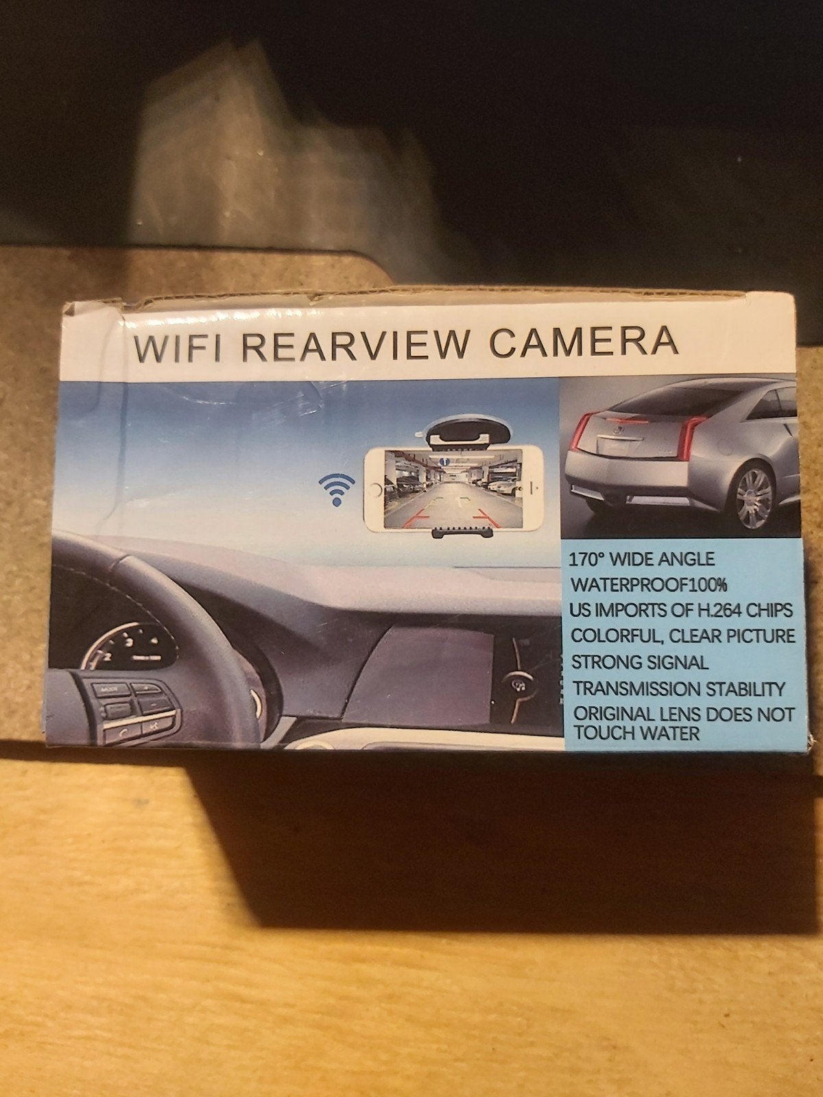 Wifi camera voor auto met lange kabel - Nieuwstaat, Ophalen of Verzenden, Draadloos, Nieuw