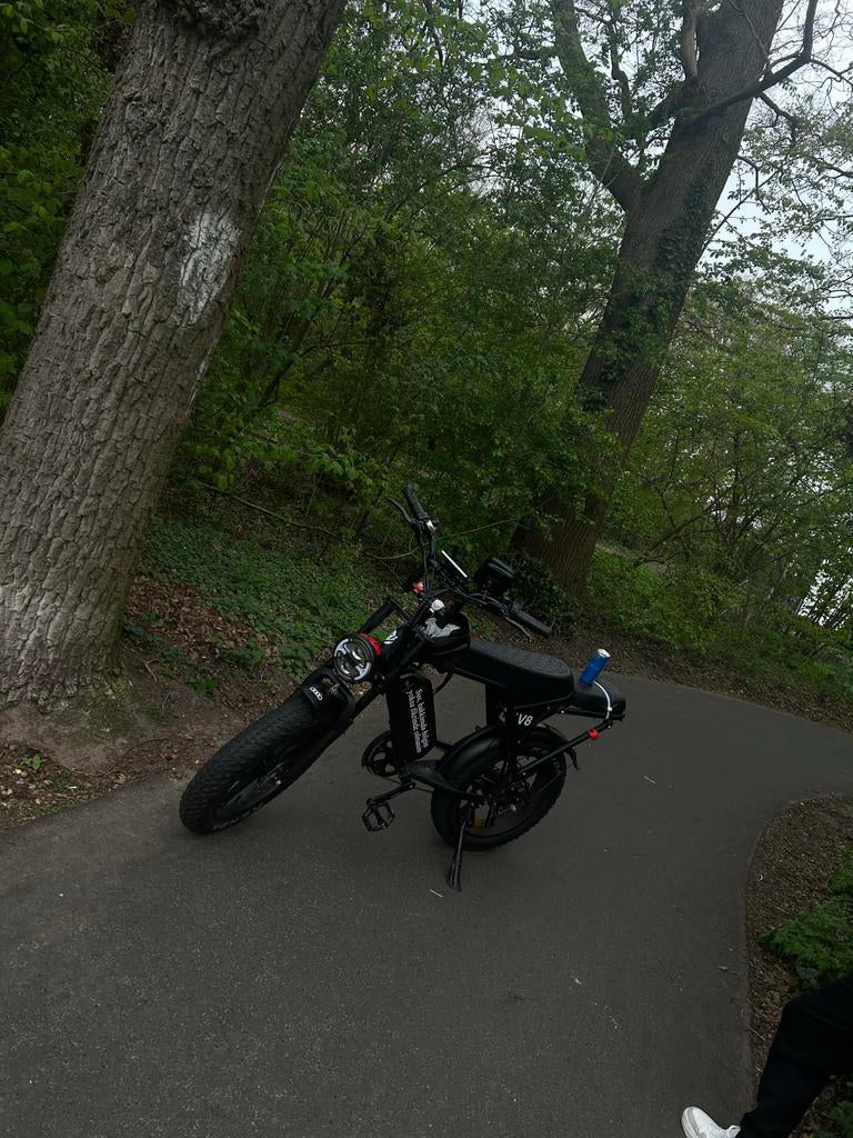 Elektrische fiets V8, nieuw 672km, Overige merken, Nieuw, Ophalen of Verzenden, Minder dan 47 cm