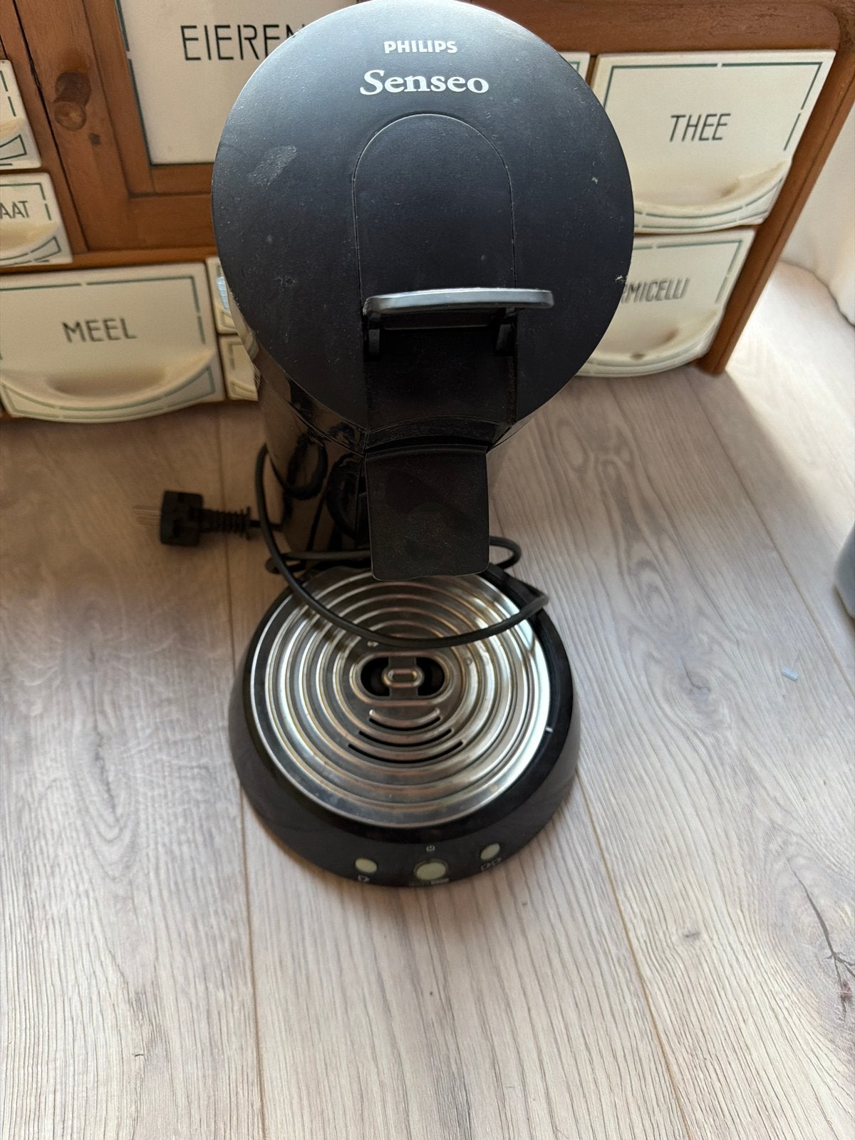 Philips Senseo koffiezetapparaat - Zwart, Witgoed en Apparatuur, Ophalen, Gebruikt, Koffiemachine, Koffiepads en cups