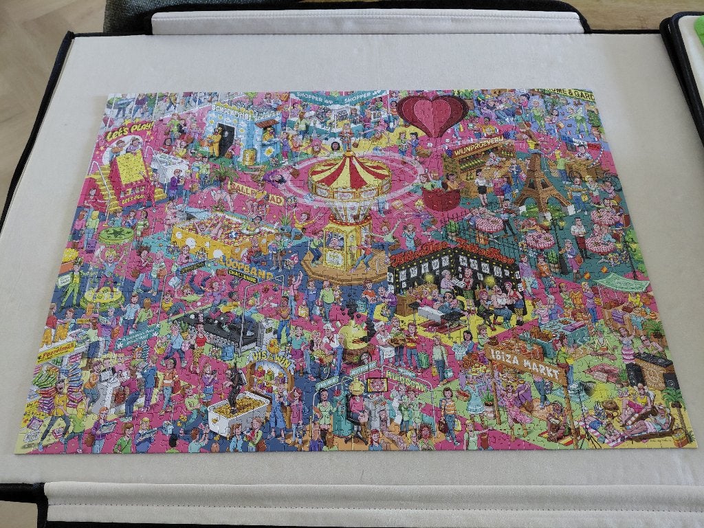 Puzzel Huishoudbeurs 2026 1000 stukjes, Ophalen, 500 t/m 1500 stukjes, Zo goed als nieuw