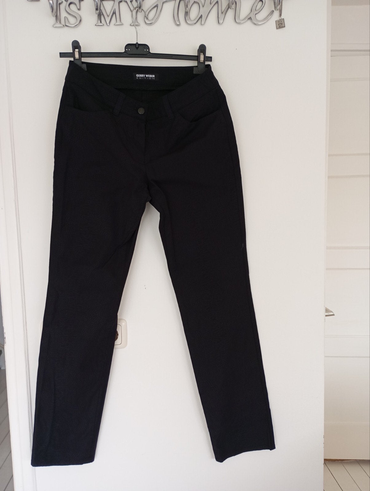 Gerry Weber Roxane broek maat 38 - Zwart, Kleding | Dames, Maat 38/40 (M), Verzenden, Zwart, Gerry Weber