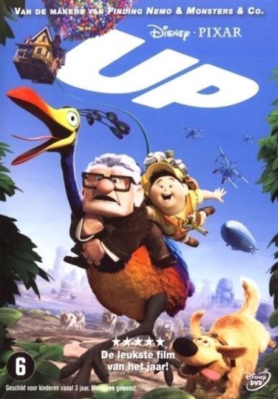 DVD: Disney Pixar: Up, Tekenfilm, Amerikaans, Ophalen of Verzenden, Zo goed als nieuw