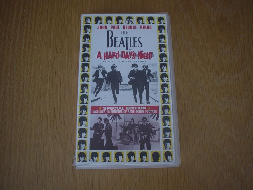 Video vhs The Beatles., Alle leeftijden, Ophalen of Verzenden, Zo goed als nieuw