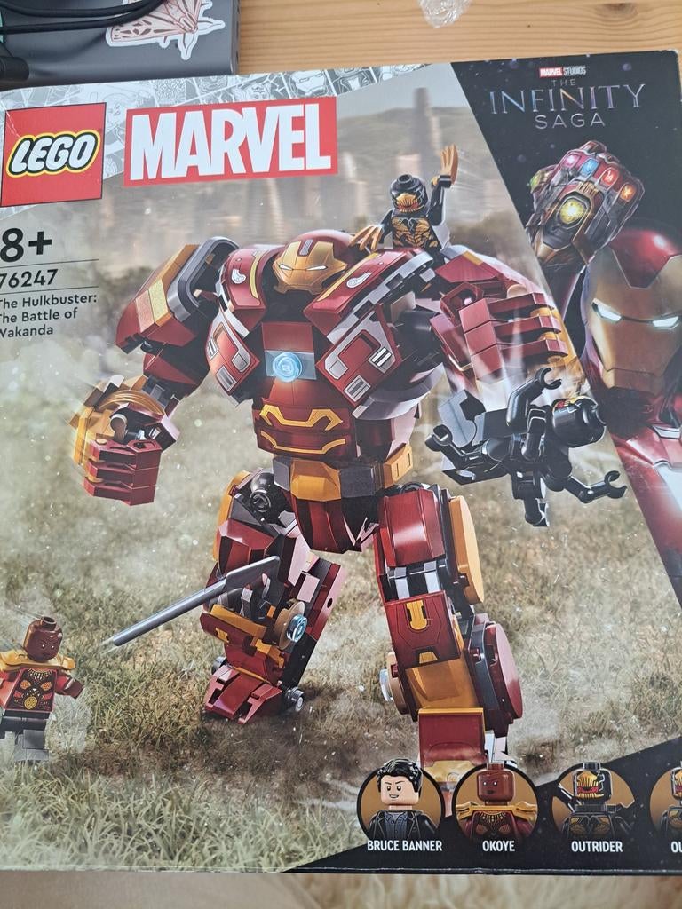 LEGO 76247 Hulkbuster & 60362 Carwash - Z.g.a.n., Ophalen of Verzenden, Nieuw