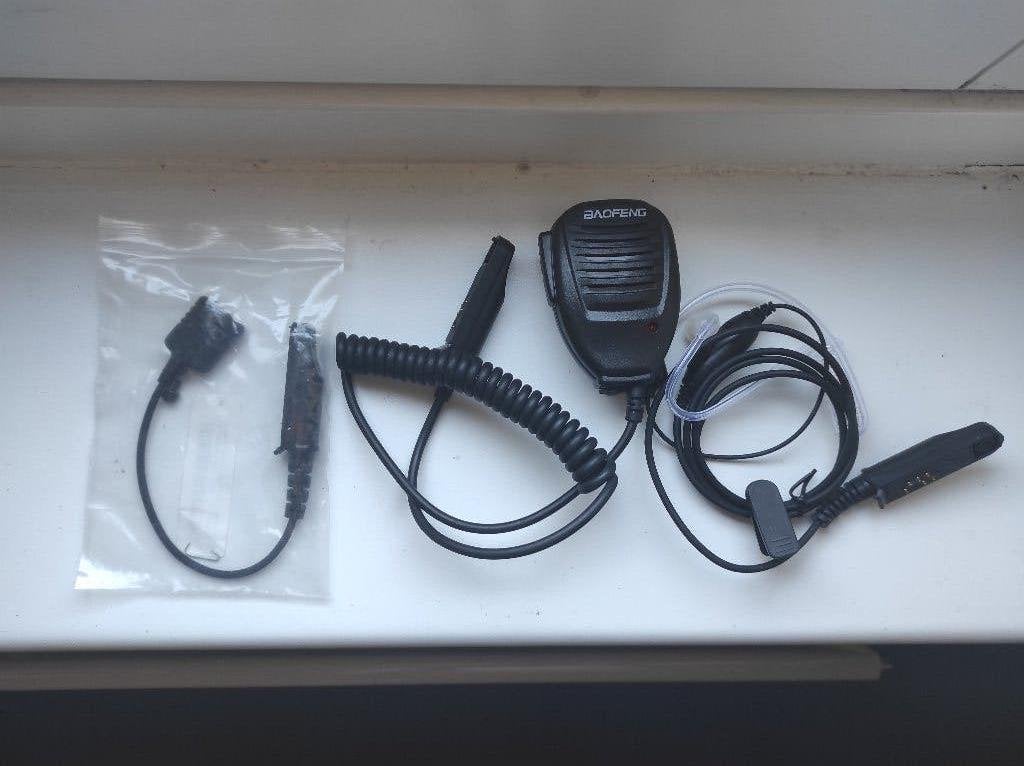 Setje Baofeng portefoon accessoires, Ophalen of Verzenden, Gebruikt, Toebehoren
