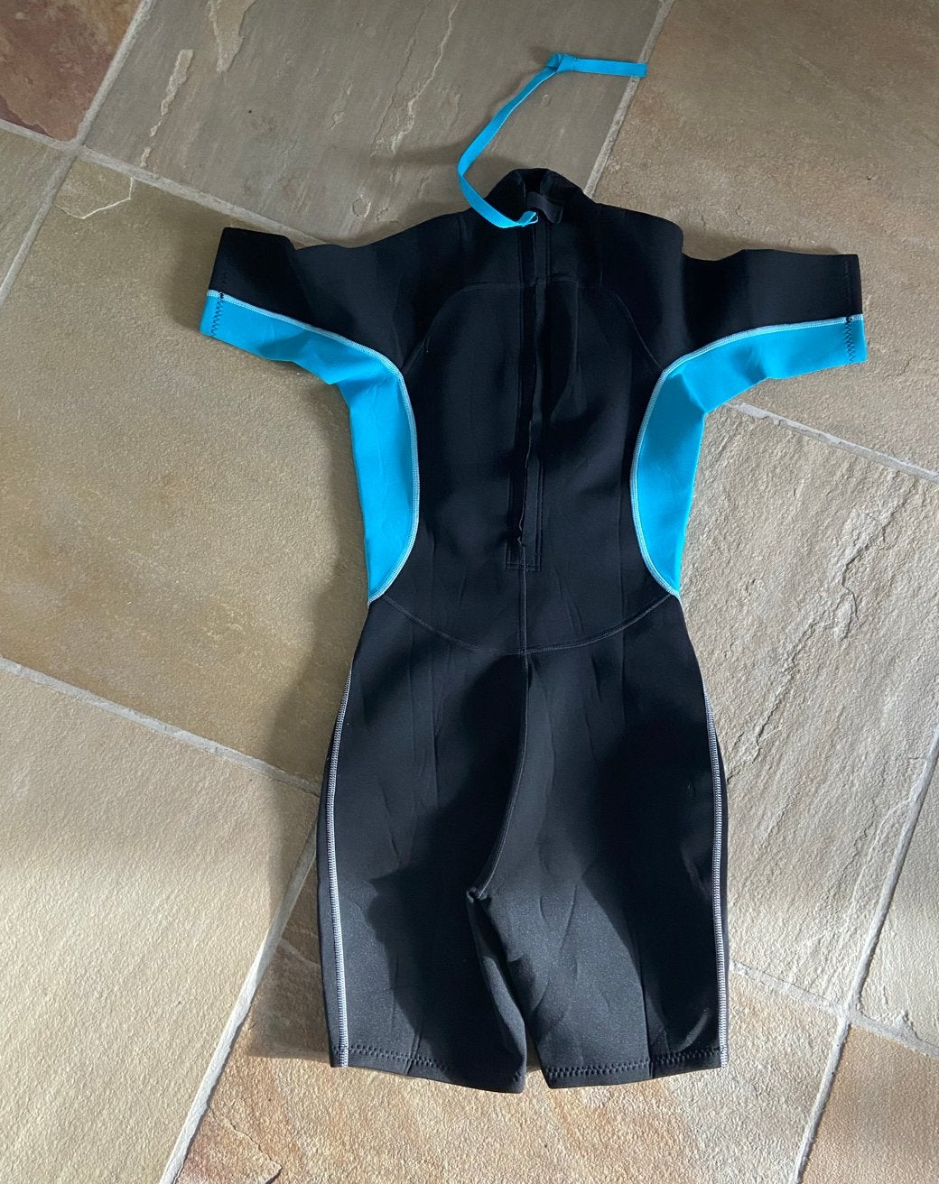 Tribord Wetsuit voor kinderen - Zwart/Blauw, Ophalen of Verzenden, Zo goed als nieuw, Kind, Wetsuit