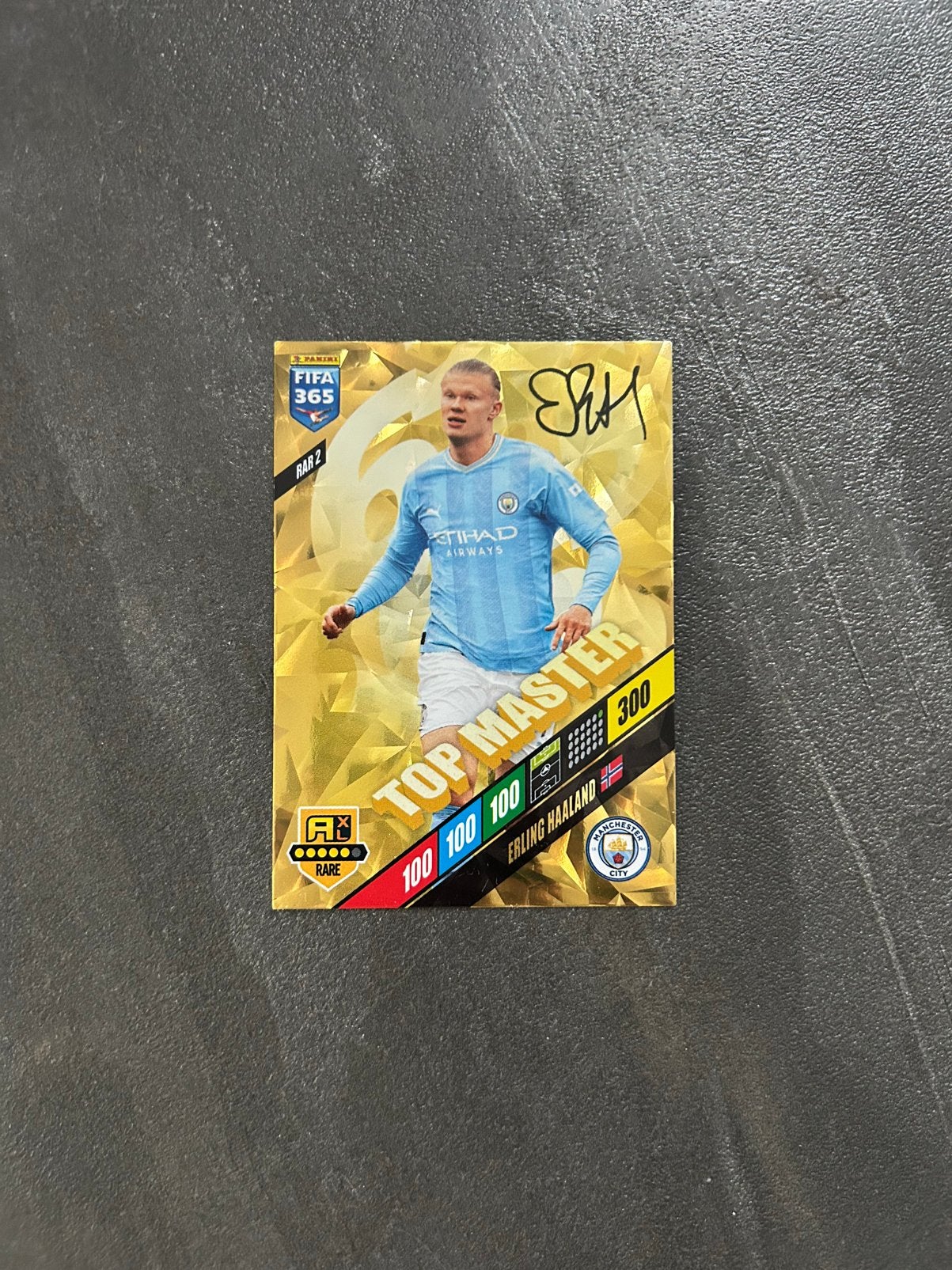 Panini FIFA 365 Adrenalyn XL 2024  Erling Haaland., Ophalen of Verzenden, Zo goed als nieuw, Plaatje