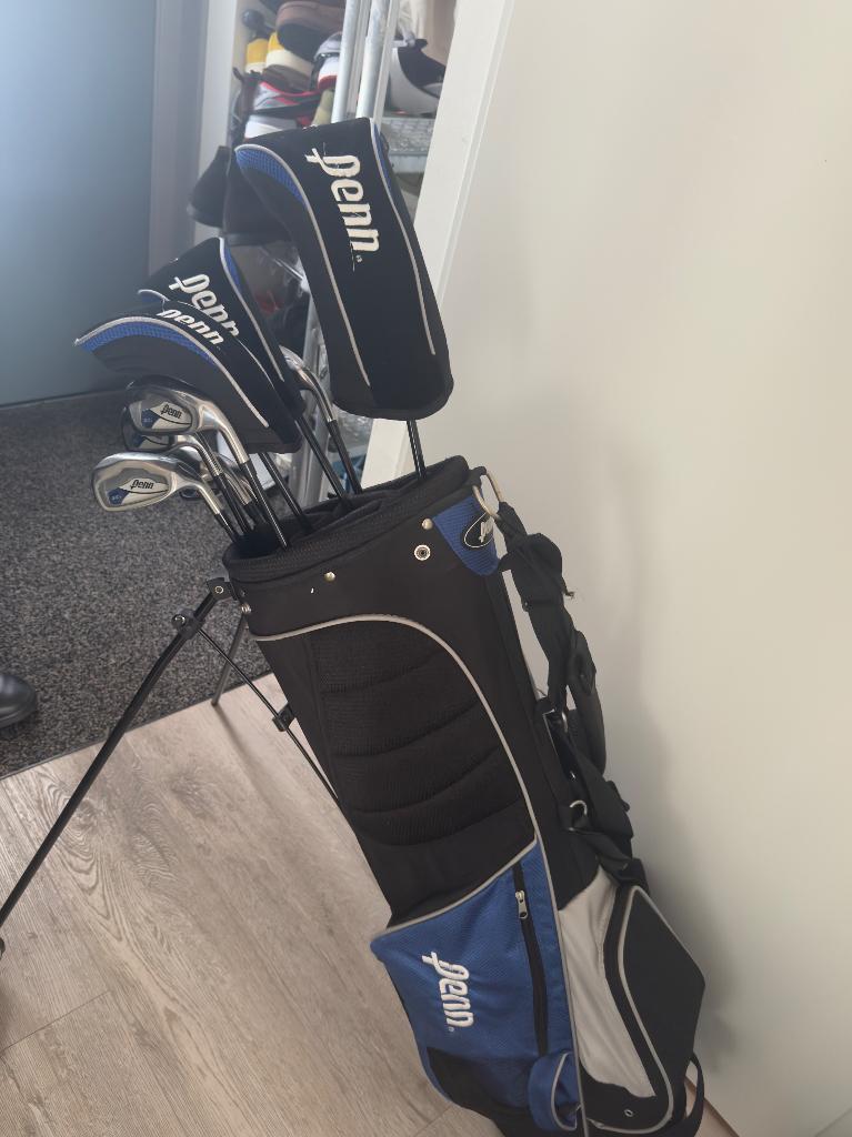 Extra Lange Penn Golfset  +2inch met golftas en cover, Sport en Fitness, Ophalen, Gebruikt, Set, Overige merken