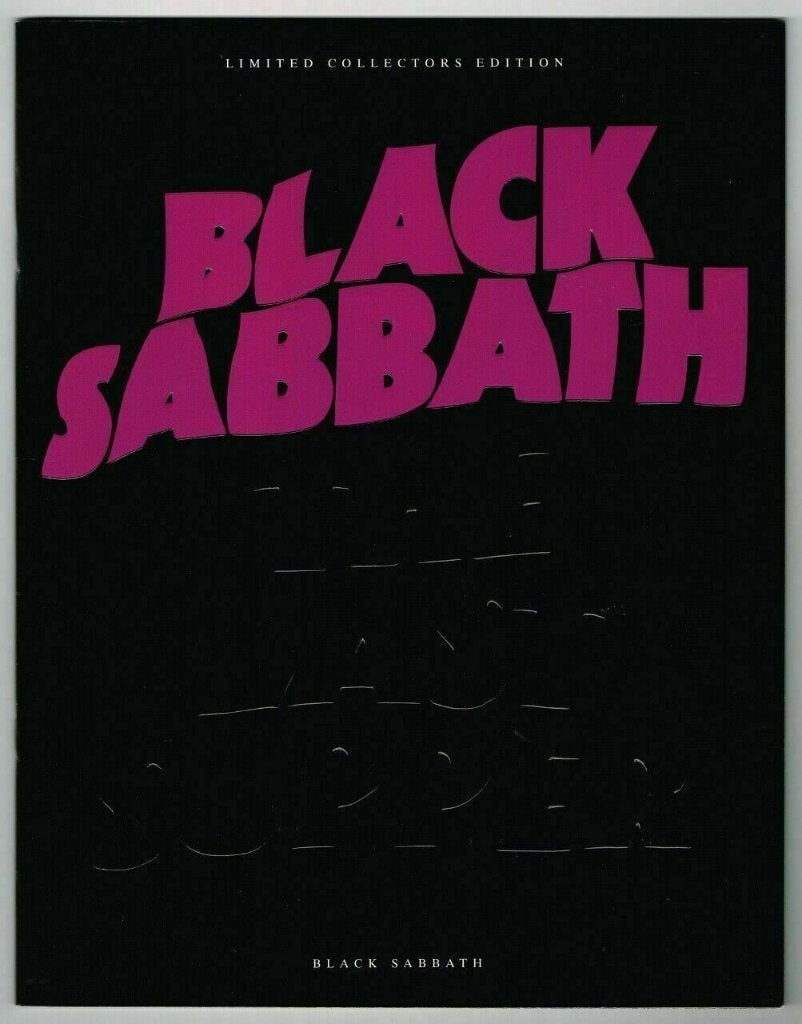 Black Sabbath Tourboek 1999 - Originele Bezetting, Ophalen of Verzenden, Nieuw, Boek, Tijdschrift of Artikel
