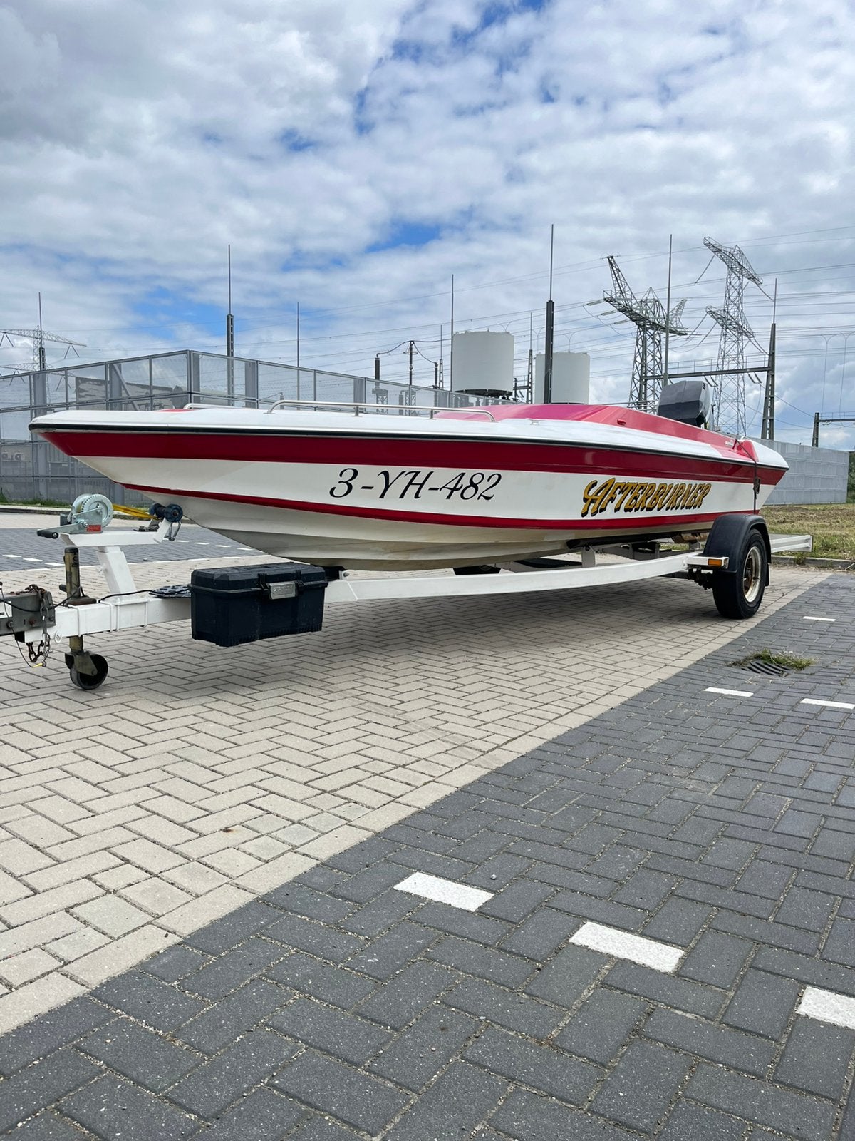 Ring 21FT Speedboot | 200PK Mercury | Zeer nette set, Ophalen, Elektrische start, Zo goed als nieuw, 200 pk