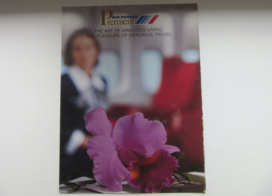 Air France premiere - The art of gracious living, Verzamelen, Verzenden, Gebruikt, Overige typen