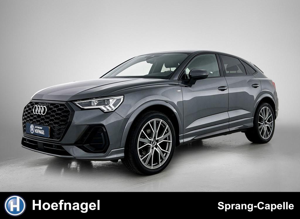 Audi Q3 Sportback 35 TFSI S Line | Trekhaak | Stoelverw. | C, Auto's, Audi, 4 cilinders, 1505 kg, Leder en Stof, Bedrijf