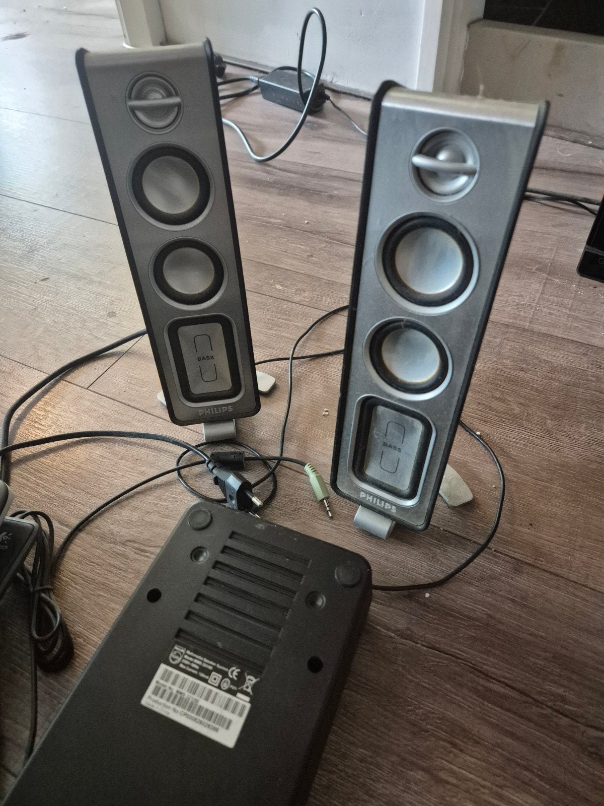 Philips MMS 32100 Stereo Speakerset - Gebruikt, Ophalen, Gebruikt
