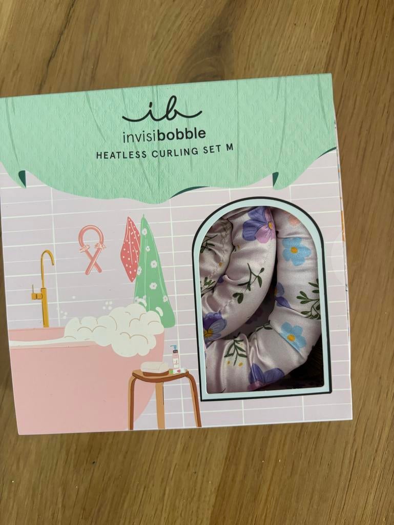 Invisibobble Heatless Curling Set M - Krullen zonder hitte, Ophalen of Verzenden, Nieuw, Krultang of Stijltang