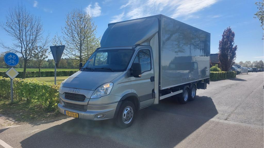 Iveco Daily 40C17 D 375 BE-COMBI CLIMA/NAVI BJ 2013, Auto's, Euro 5, Gebruikt, 4 cilinders, Iveco