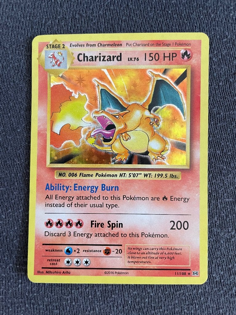 Charizard 150hp, Ophalen of Verzenden, Zo goed als nieuw, Losse kaart, Foil