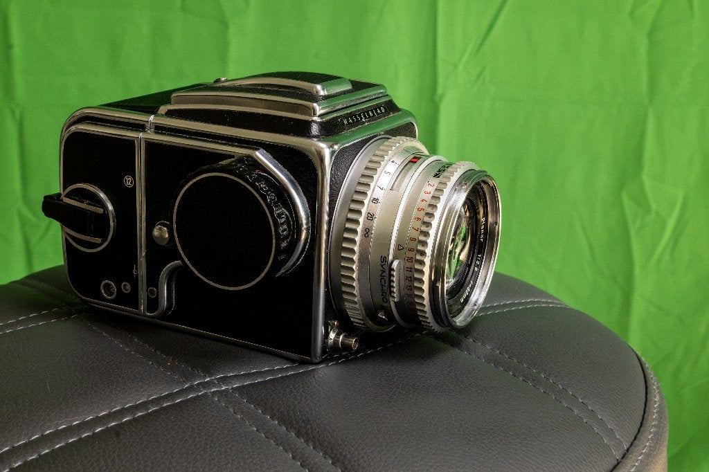 Hasselblad 500c, Ophalen of Verzenden, Refurbished, Spiegelreflex, Overige Merken