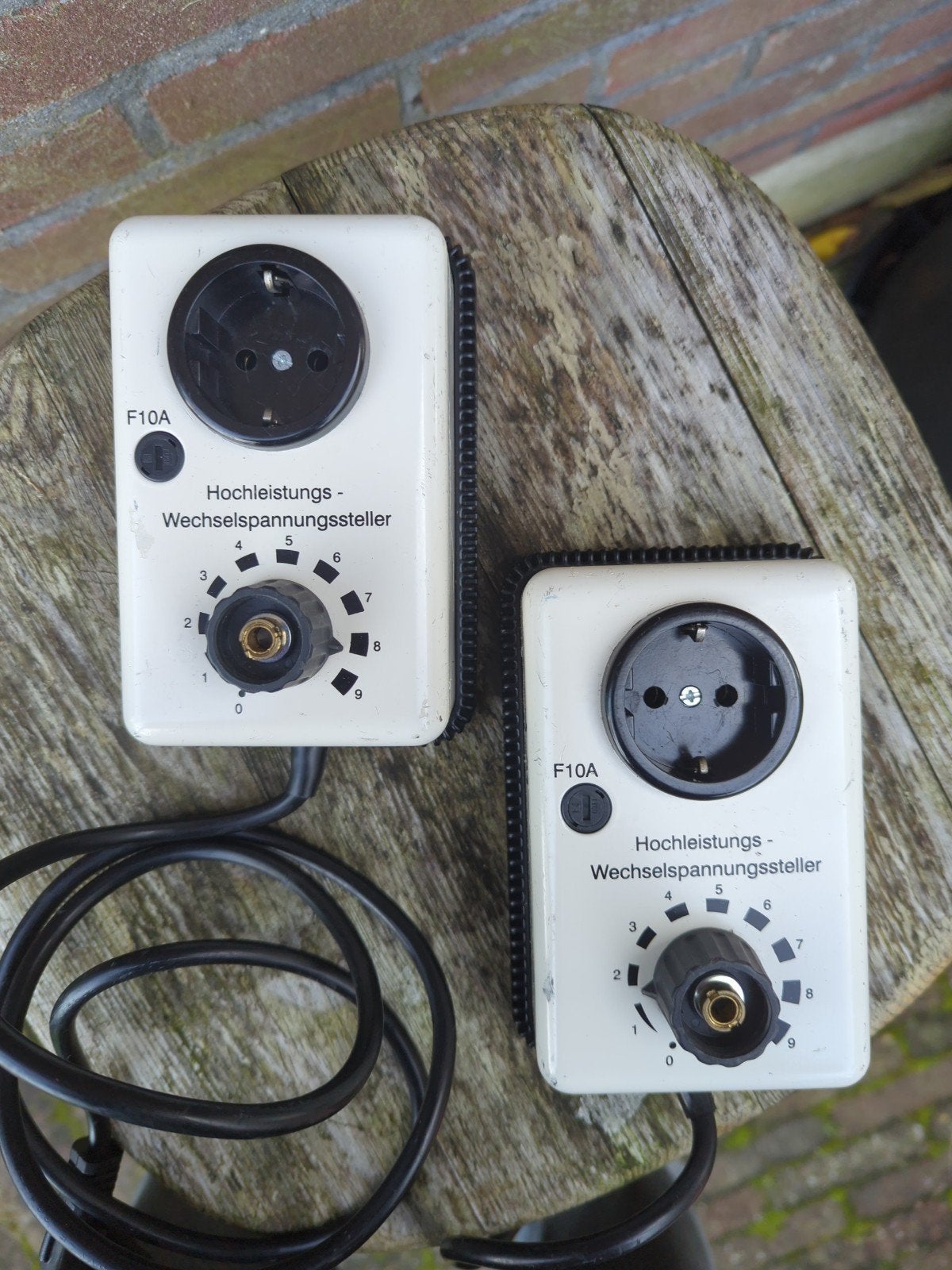 Professionele 2 kW dimmers (2 stuks), Doe-het-zelf en Verbouw, Ophalen, Gebruikt, Overige merken, Dimmer