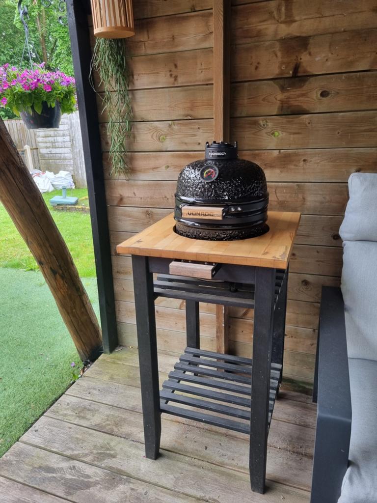 VONROC Kamado BBQ 13 inch op IKEA BEKVÄM roltafel, Ophalen