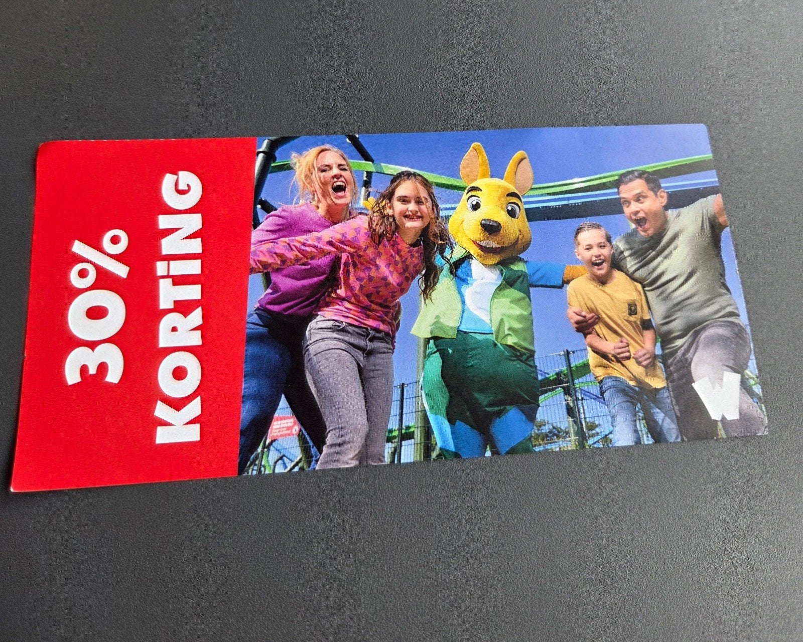 Walibi 30% kortingscode, Eén persoon, Kortingsbon