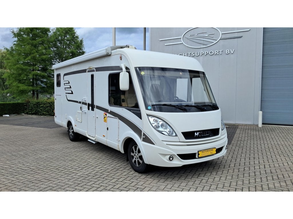 Hymer B 588 / 2x Airco / enkel bedden/ E&P level / s, Caravans en Kamperen, Standaard zit, Bedrijf, Diesel, Hymer