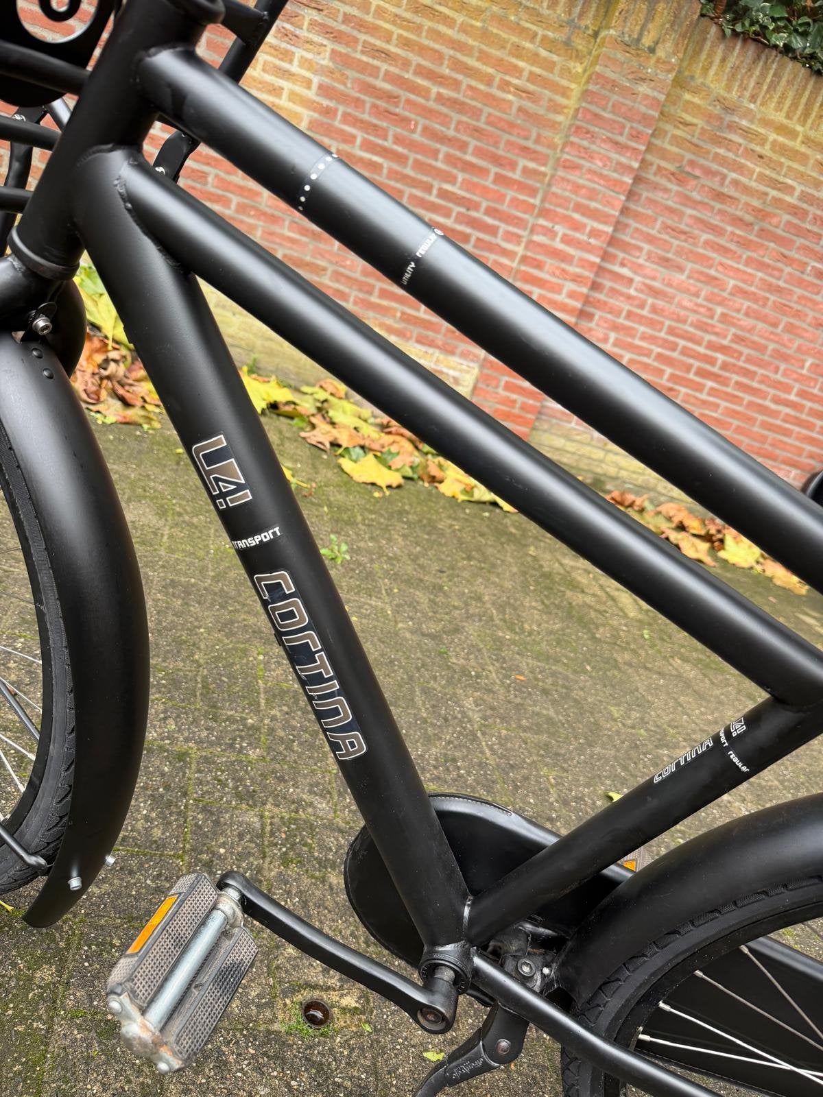prachtig cortina u4 transport jongens fiets framemaat 47cm, Terugtraprem, Versnellingen, Zo goed als nieuw, Ophalen