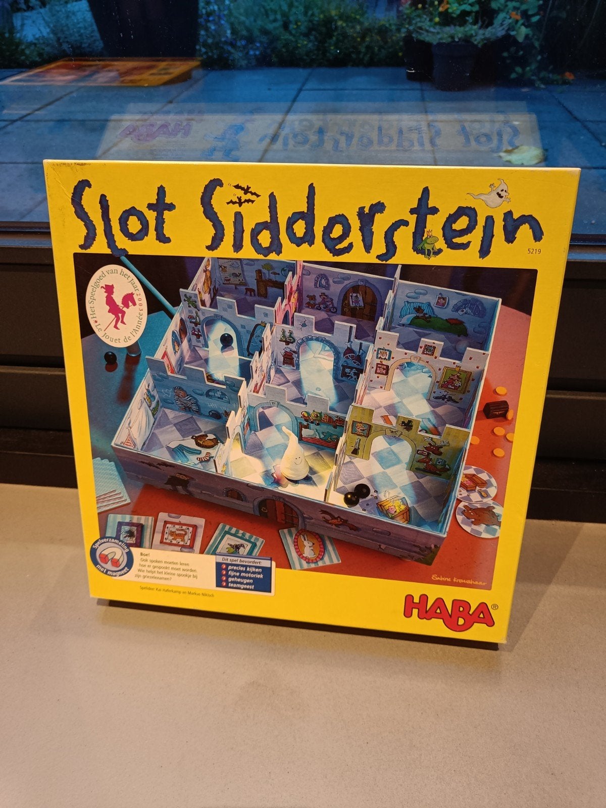 Slot Sidderstein - groot HABA gezelschapsspel, Vijf spelers of meer, Ophalen of Verzenden, Gebruikt, HABA
