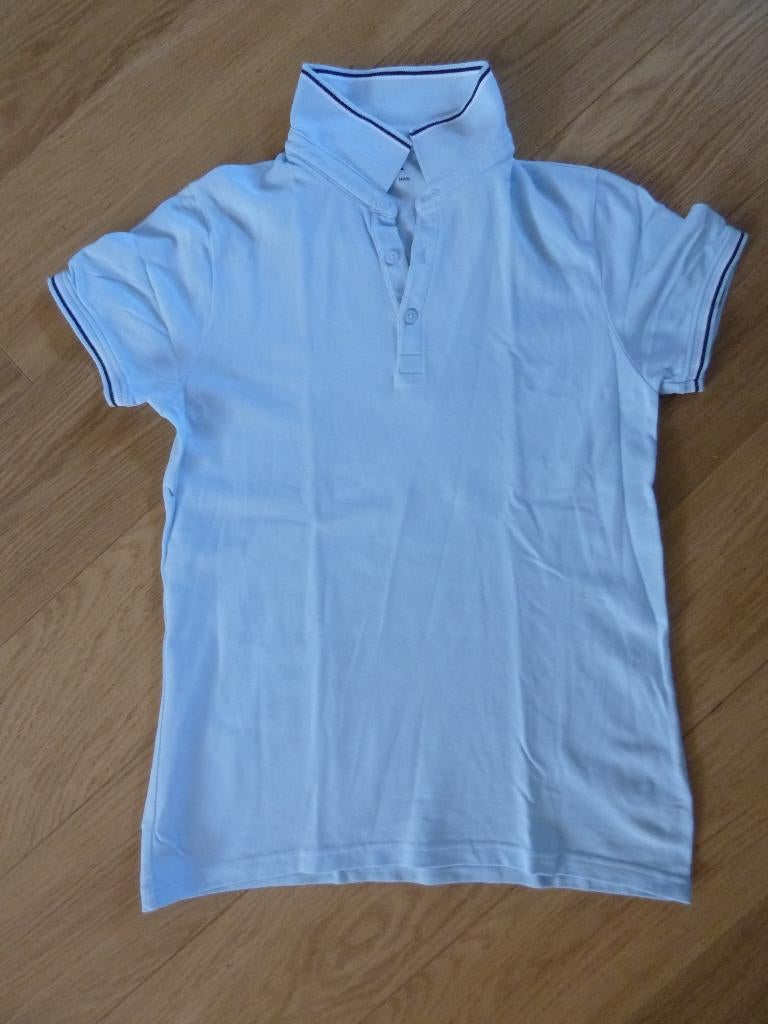 blauwe polo maat 164, Kinderen en Baby's, Kinderkleding | Maat 164, Ophalen, Gebruikt, C&A, Shirt of Longsleeve