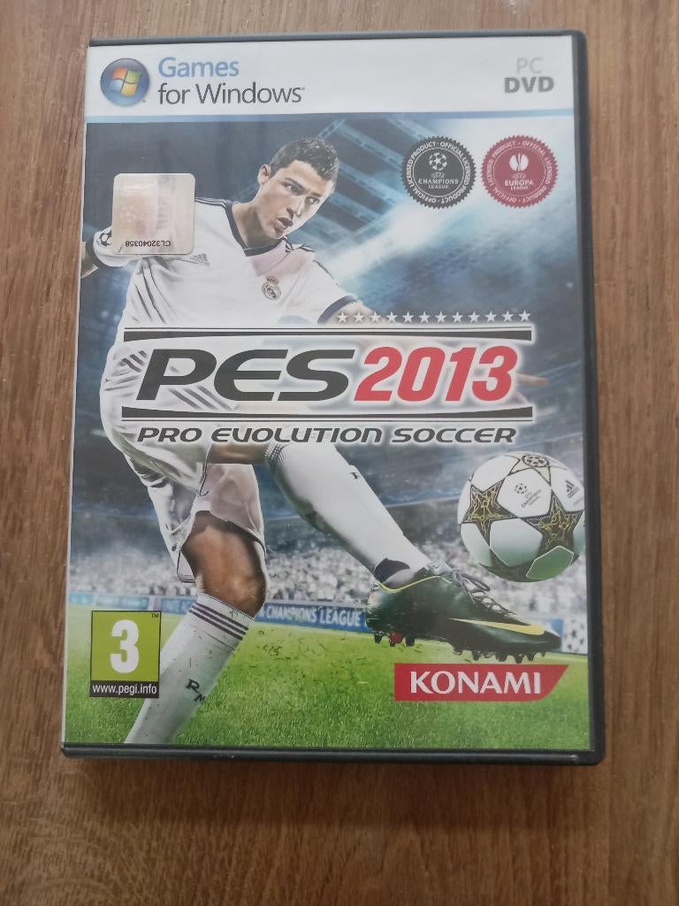 Pc cd rom pes pro evolution soccer 2013, 1 speler, Ophalen of Verzenden, Zo goed als nieuw, Vanaf 3 jaar