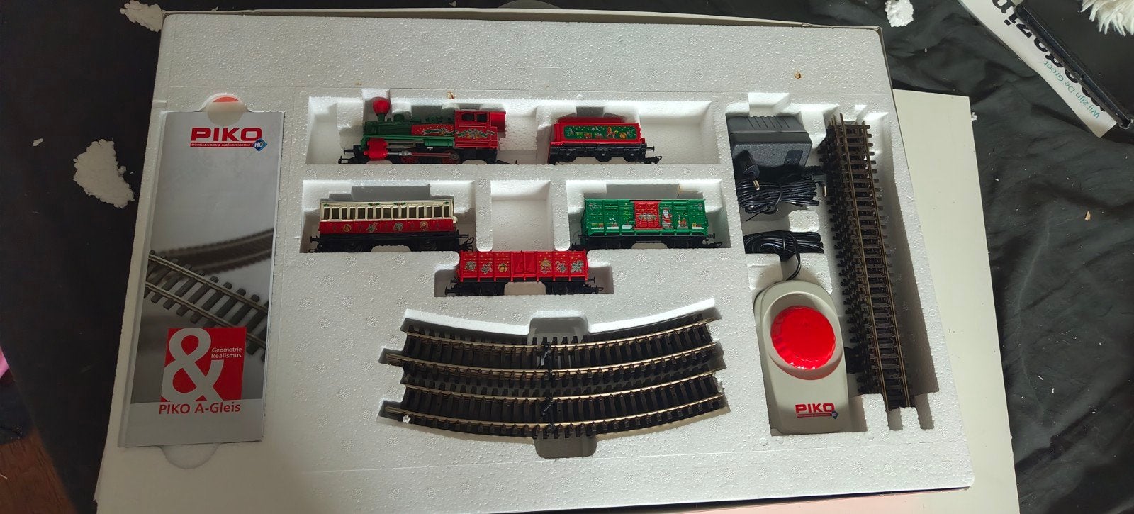 Piko H0 Modellbahn Start-Set - Complete Treinset, Treinset, Gelijkstroom, Nieuw, Analoog