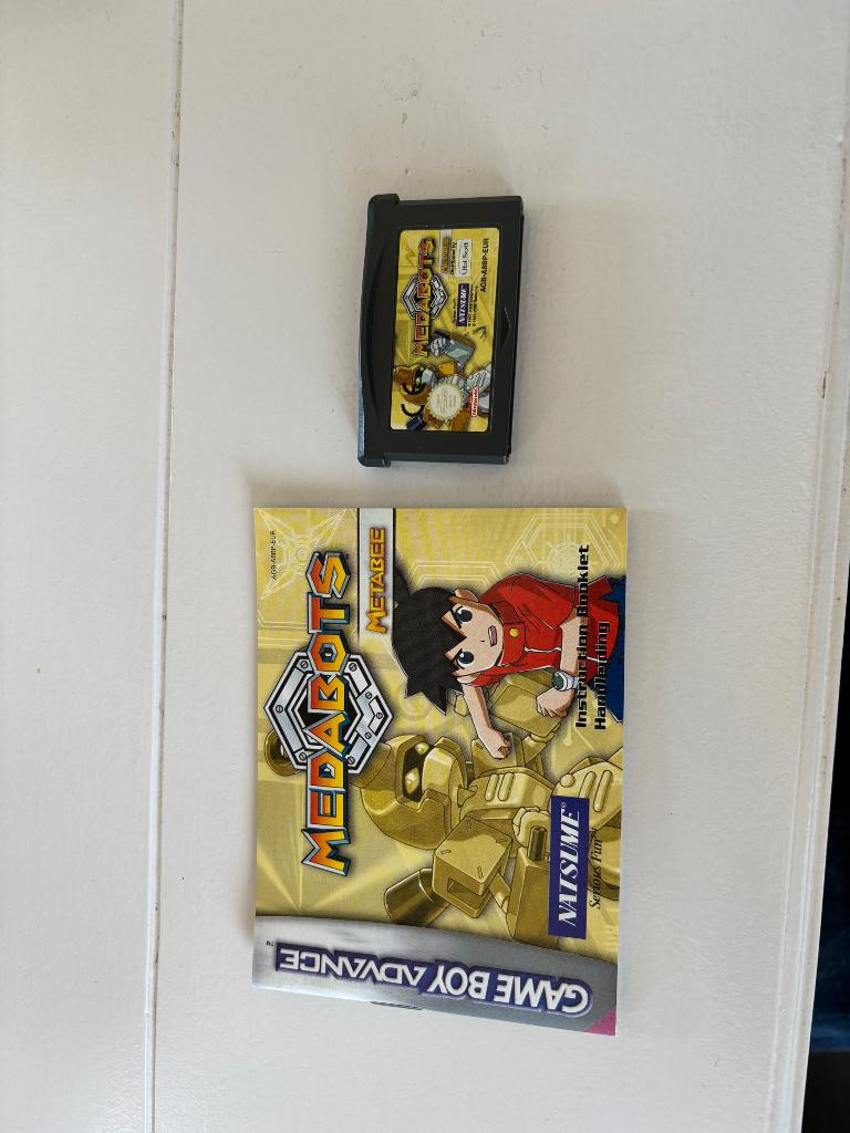 Medabots Metabee + Handleiding, Spelcomputers en Games, Games | Nintendo Game Boy, 1 speler, Ophalen of Verzenden, Zo goed als nieuw