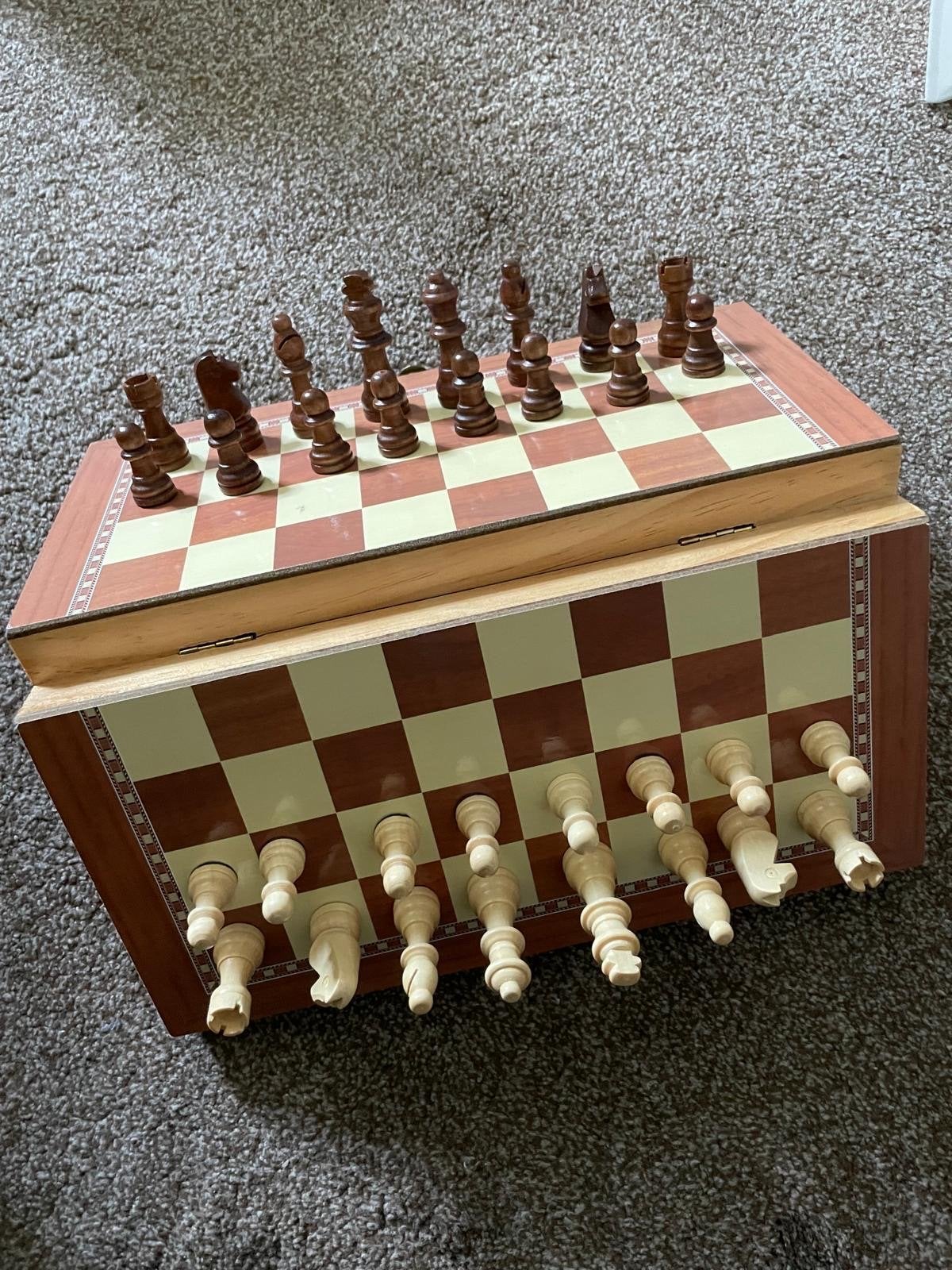 Nieuw Magnetisch Schaakbord met Dambord nieuw!, Ophalen of Verzenden, Minder dan 500 stukjes, Nieuw, Schaken