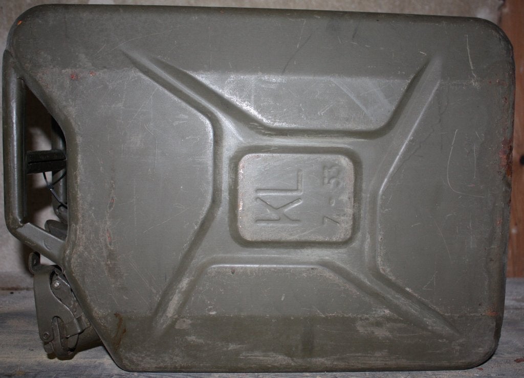 4 Gebruikte gebruikte jerrycans, Jerry, Jerry, Overige typen, Ophalen of Verzenden