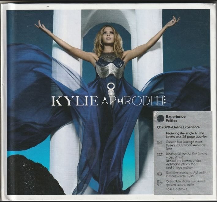 Kylie Minogue - Aphrodite - CD+DVD Digibook, Experience Edit, Ophalen of Verzenden, Gebruikt, Inclusief DVD