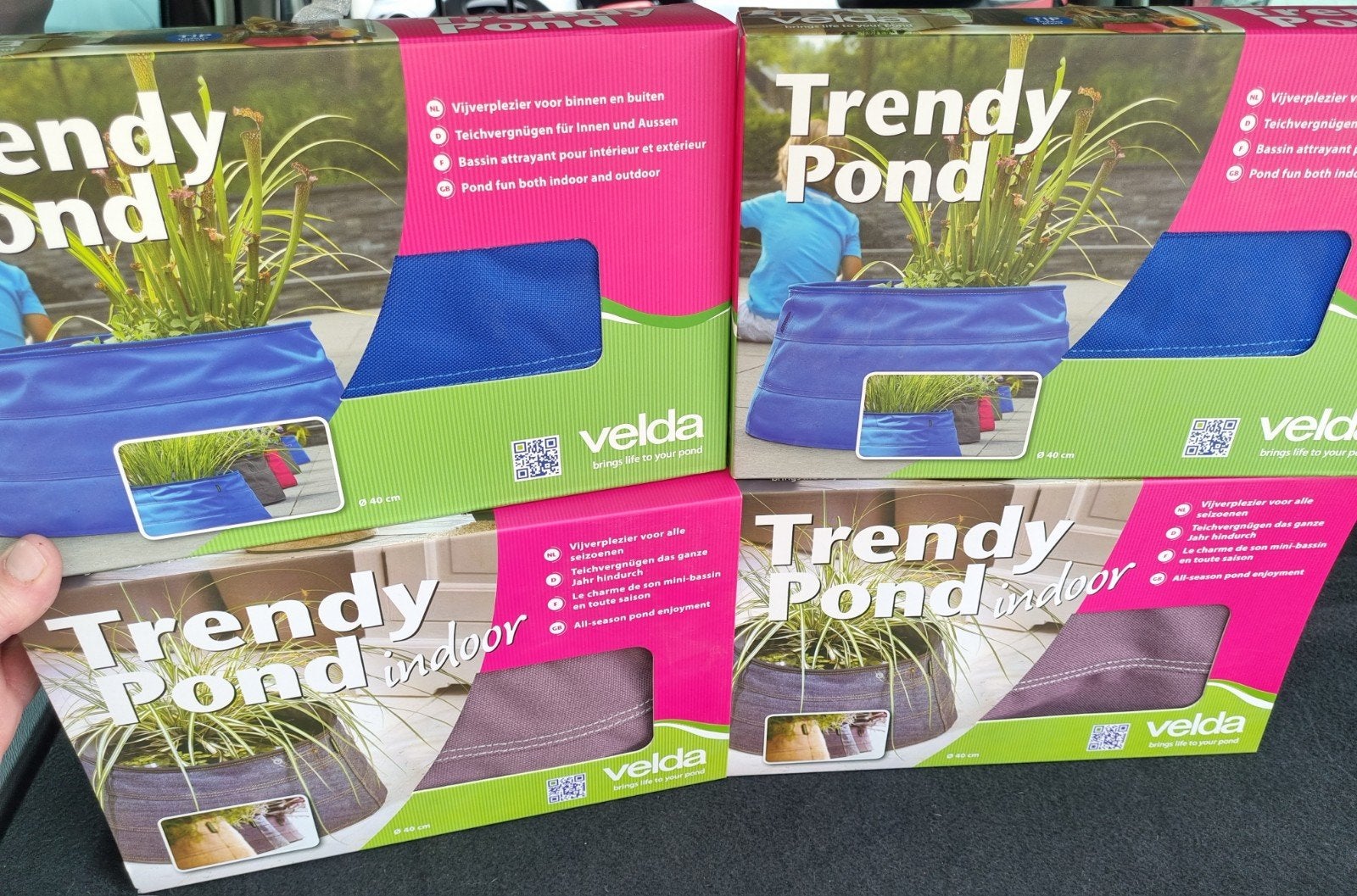 Velda trendy pond terras vijver balkon vijver, Tuin en Terras, Vijvers, Ophalen, Nieuw