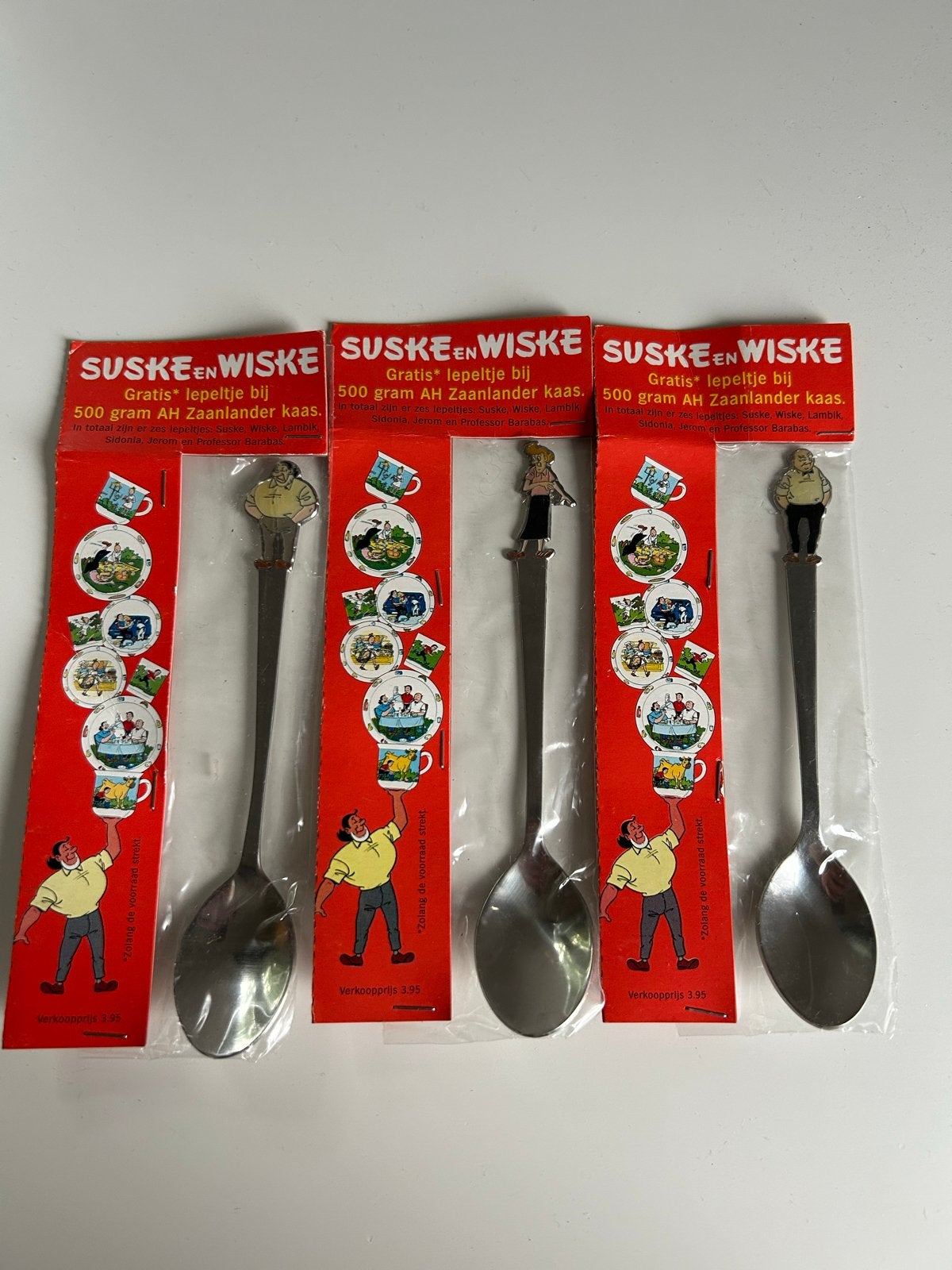Suske en Wiske Theelepels, Ophalen of Verzenden, Suske en Wiske, Nieuw, Gebruiksvoorwerp