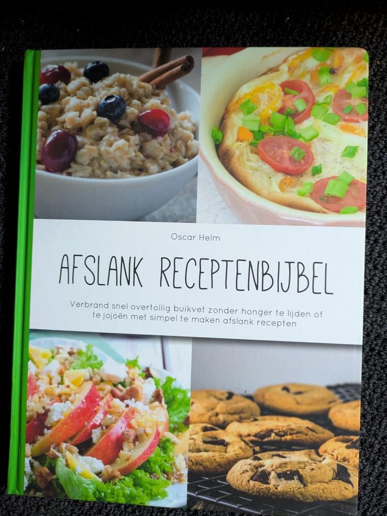 Afslank Receptenbijbel - Oscar Helm, Ophalen of Verzenden, Zo goed als nieuw
