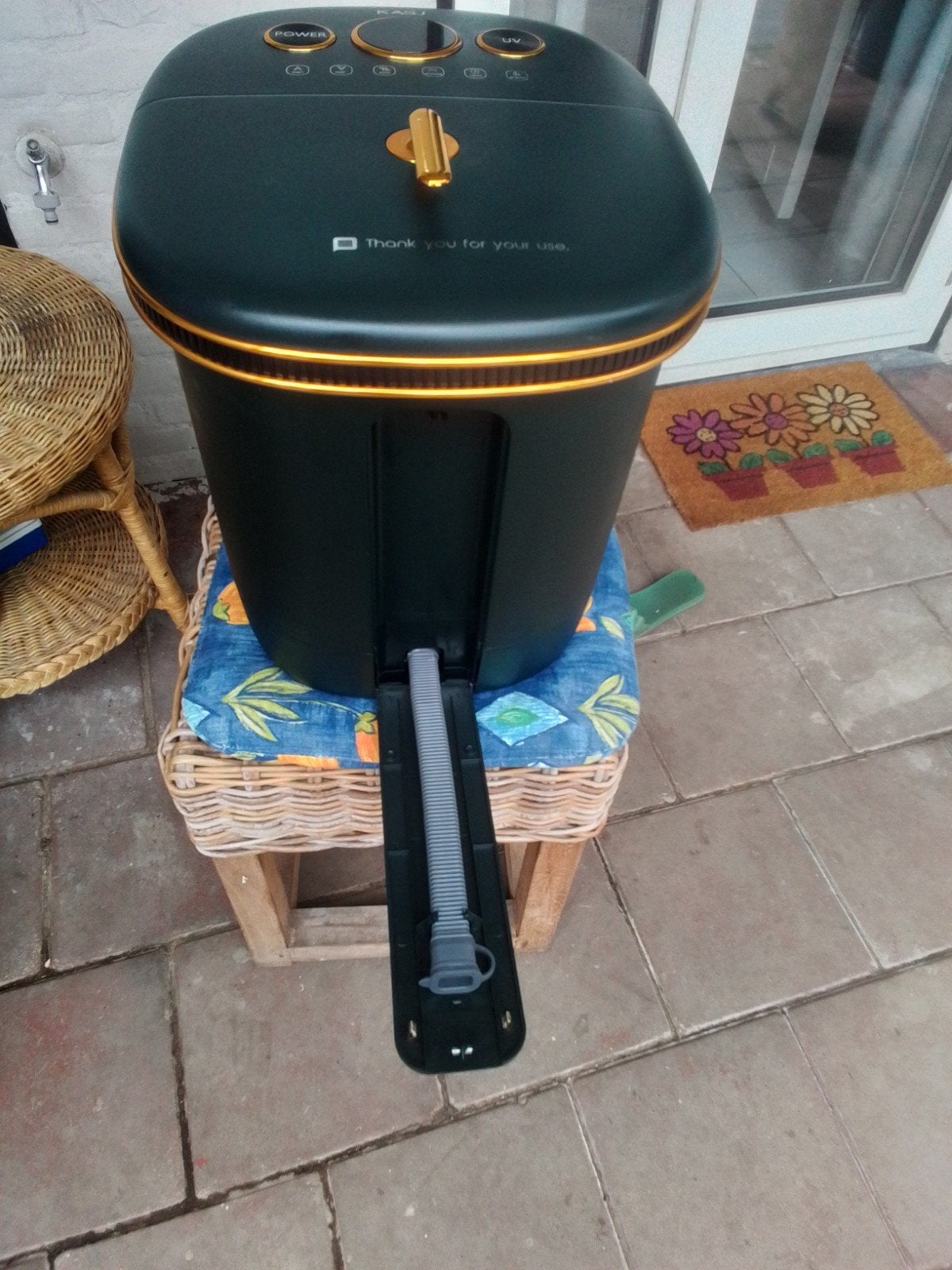 KASJ Voetenbad met Massage, UV en Temperatuurregeling, Ophalen, Zo goed als nieuw, Hand- en Voetverzorging