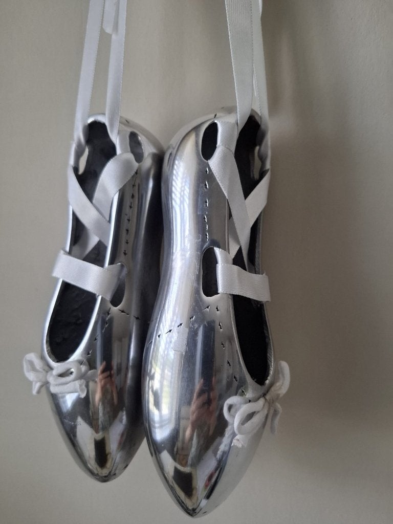 Decor metalen balletschoenen accessoire, Verzenden, Overige stijlen, Zo goed als nieuw, Metaal