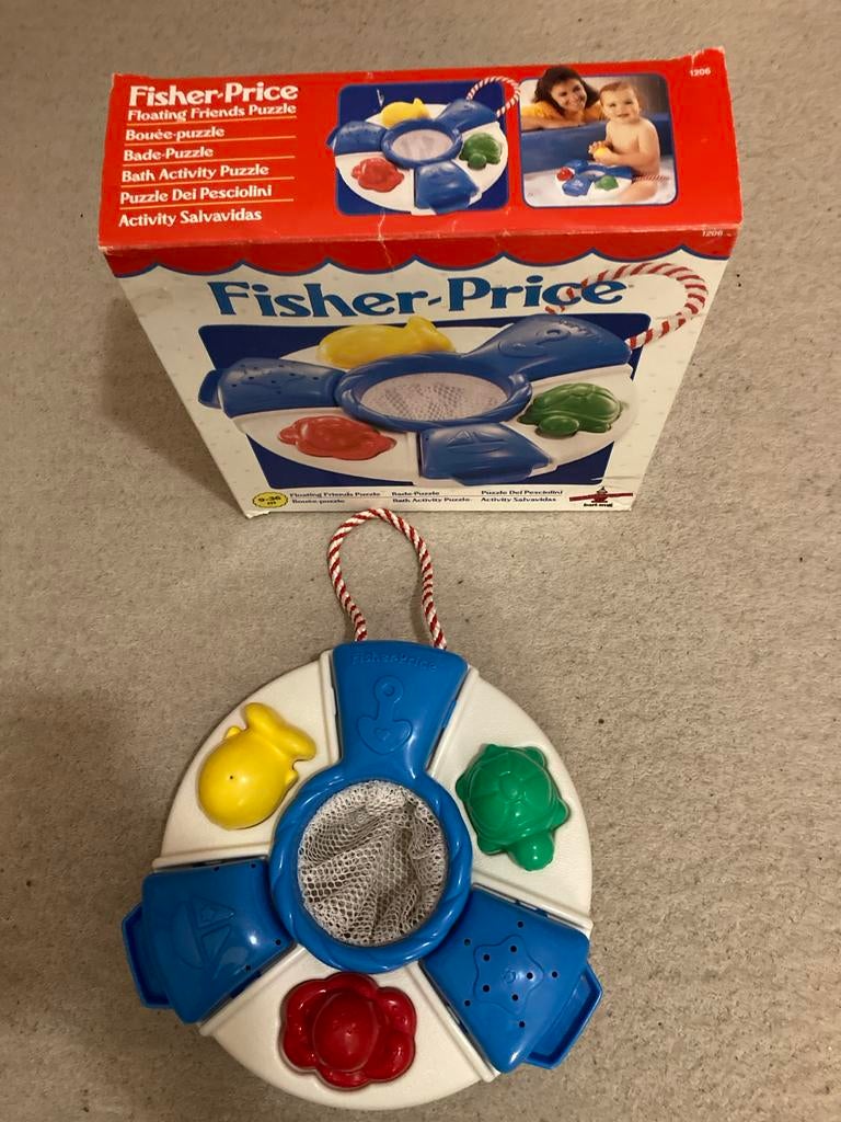 Fisher-Price Drijvende Vrienden Puzzel Badspeelgoed, Ophalen of Verzenden, Zo goed als nieuw, Overige typen