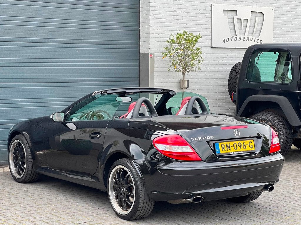 Mercedes-Benz SLK-klasse 200 K. | Cabrio | Goed Onderhouden, Auto's, Mercedes-Benz, Achterwielaandrijving, Gebruikt, 4 cilinders