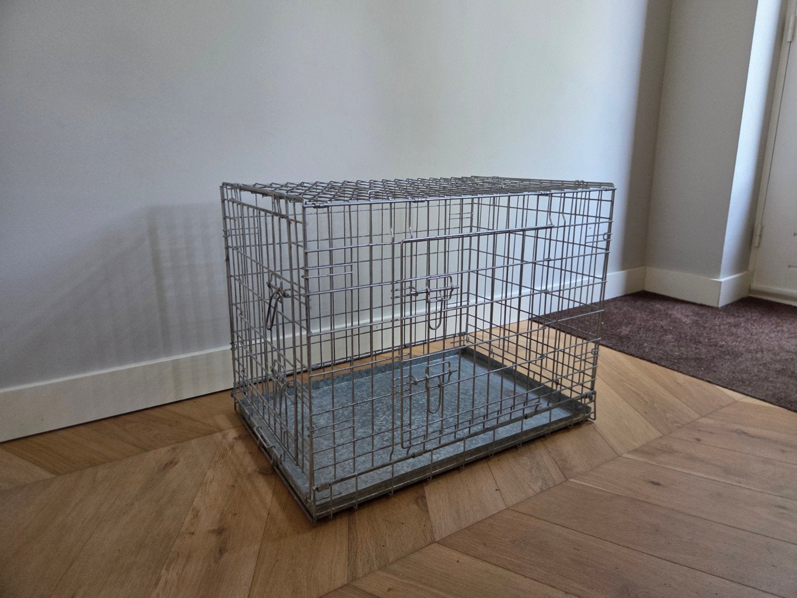 Honden bench, Dieren en Toebehoren, Hondenbenches, Ophalen, Gebruikt