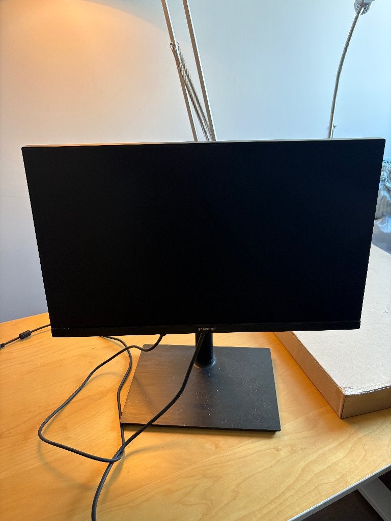 Samsung S24H850QFU monitor - 24 inch QHD, Computers en Software, In hoogte verstelbaar, Zo goed als nieuw, Samsung, 61 t/m 100 Hz