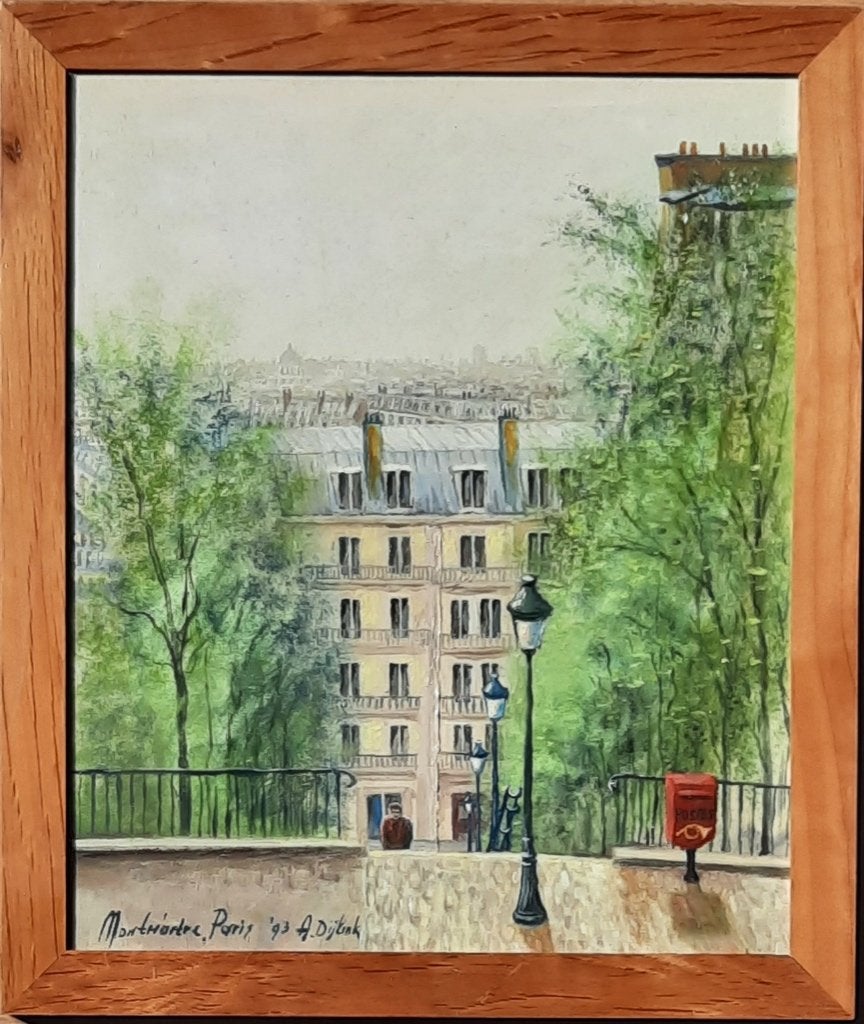 Mont Martre Parijs, Ophalen of Verzenden