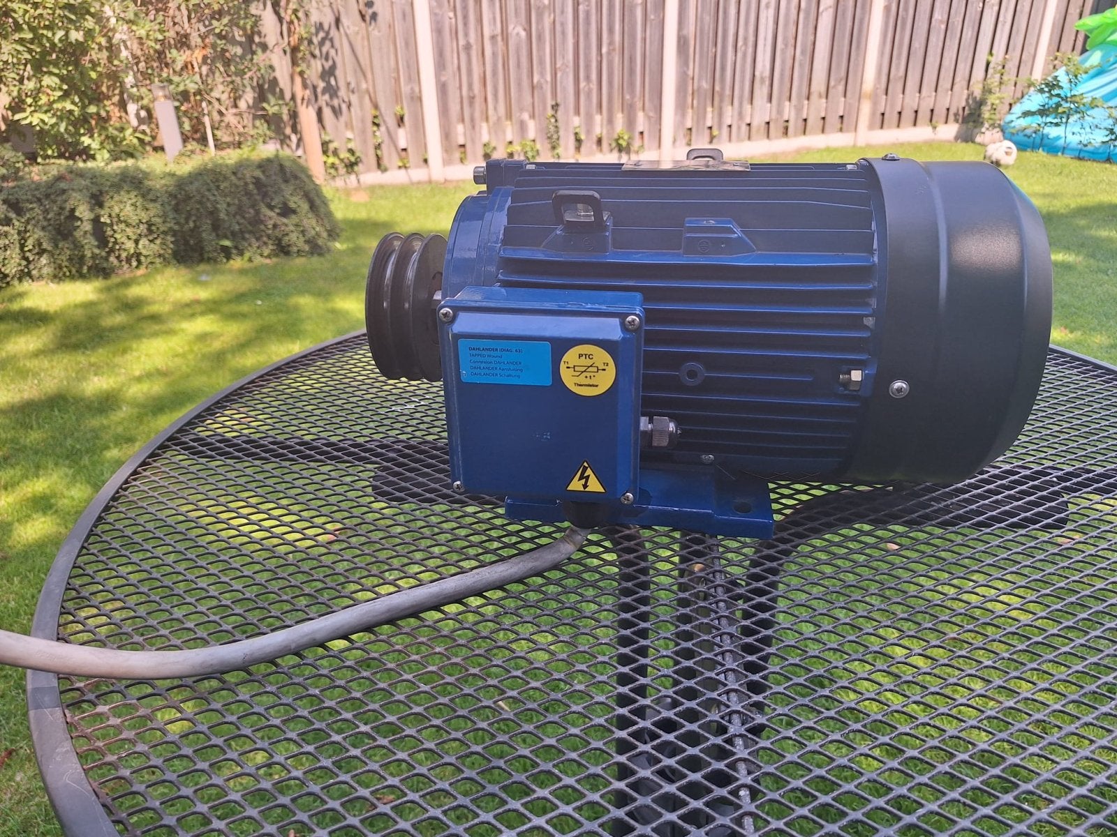 Elektromotor - Zo goed als nieuw, Doe-het-zelf en Verbouw, Ophalen of Verzenden, Zo goed als nieuw, Elektromotor, 1400 tot 1800 rpm