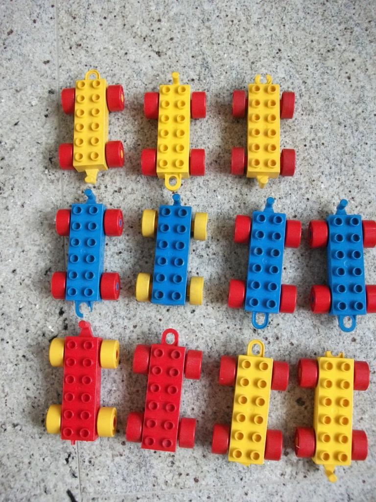 Lego Duplo elf aanhangers (DEFECT), Ophalen of Verzenden, Gebruikt, Losse stenen, Duplo