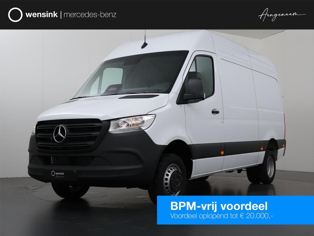 Mercedes-Benz Sprinter 517 CDI L2 H2 Pro 5.0t | C1 Rijbewijs, Auto's, Bestelauto's, 2202 kg, Euro 6, 4 cilinders, Wit