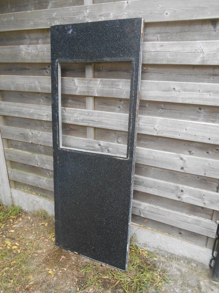 marmeren aanrechtblad, Huis en Inrichting, Ophalen, Gebruikt, Zwart, 150 tot 200 cm
